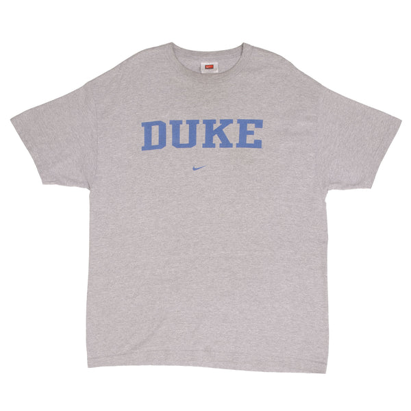 Vintage Nike Center Swoosh Ncaa Duke University Shirt 2000S Size Large