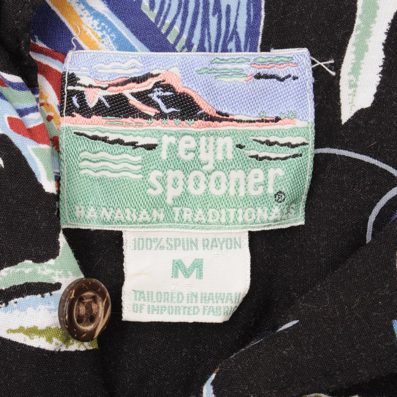 Vintage Reyn Spooner Hawaiian Shirt Size Medium 1990S Made In Hawaii