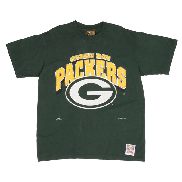 Vintage Nfl Green Bay Packers 1994 Tee Shirt Size Medium Made In USA With Single Stitch Sleeves