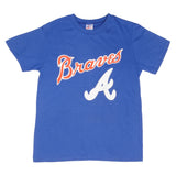 Vintage MLB Atlanta Braves 1980S Tee Shirt Size Medium Made In Usa With Single Stitch Sleeves