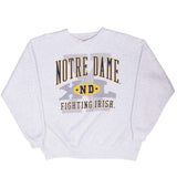 Vintage NCAA Notre Dame University Irish Sweatshirt 1990S Size Large