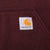 Vintage Carhartt Burgundy Hoodie Sweatshirt 2000S Size XL