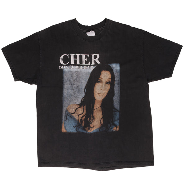 Vintage Cher Do You Believe 1990S Tee Shirt Size XL