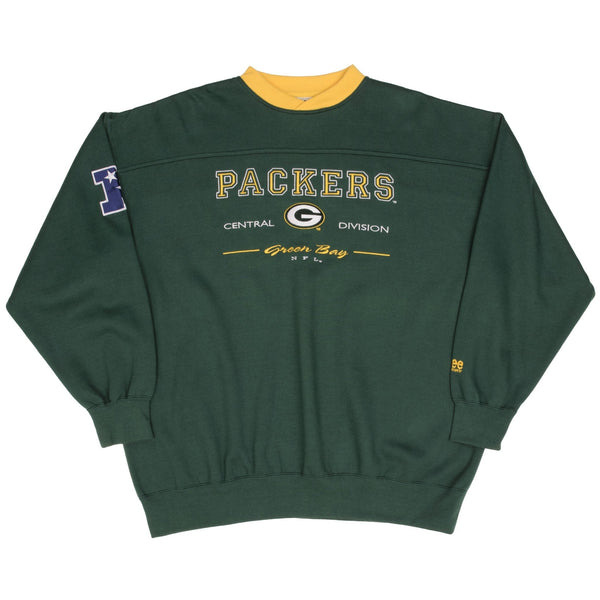 Vintage NFL Green Bay Packers Sweatshirt 1990S Size 2Xl Made In USA