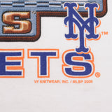 Vintage Mlb New York NY Yankees Vs NY Mets Subway Series Tee Shirt 2000 Size Large