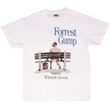 Bootleg Forrest Gump Have A Nice Day 1994 Tee Shirt Size Large Made In USA Single Stitch