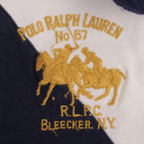 Vintage Polo Ralph Lauren Bleeker Polo Challenge Cup RLPC Polo Shirt 1990S Size Large