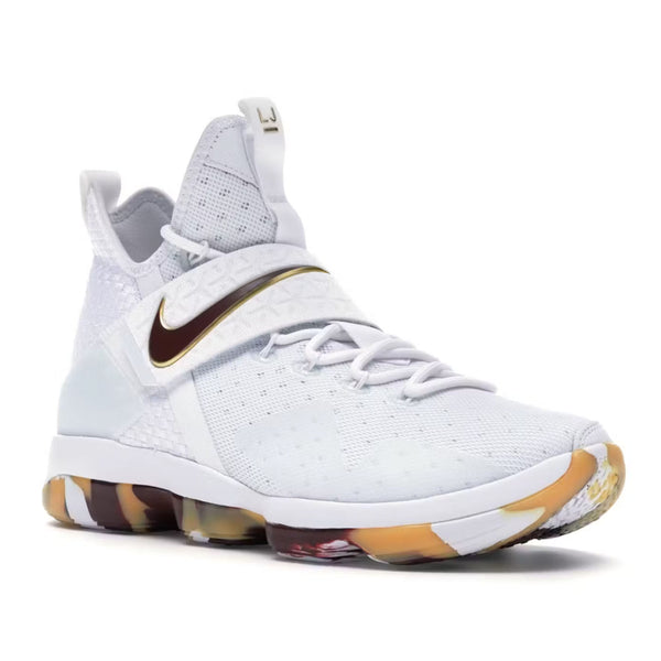 NEW, NOS Deadstock Nike Lebron 14 'White Wine' 852405-104 Size 8.5 With The Original Box