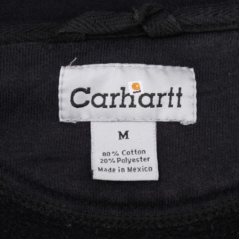 Vintage Carhartt Black Quarter Zip Sweatshirt Medium