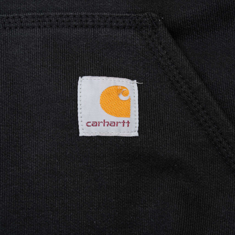 Vintage Carhartt Classic Black Hoodie Sweatshirt 2XL