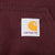 Vintage Carhartt Classic Burgundy Hoodie Sweatshirt Size XL