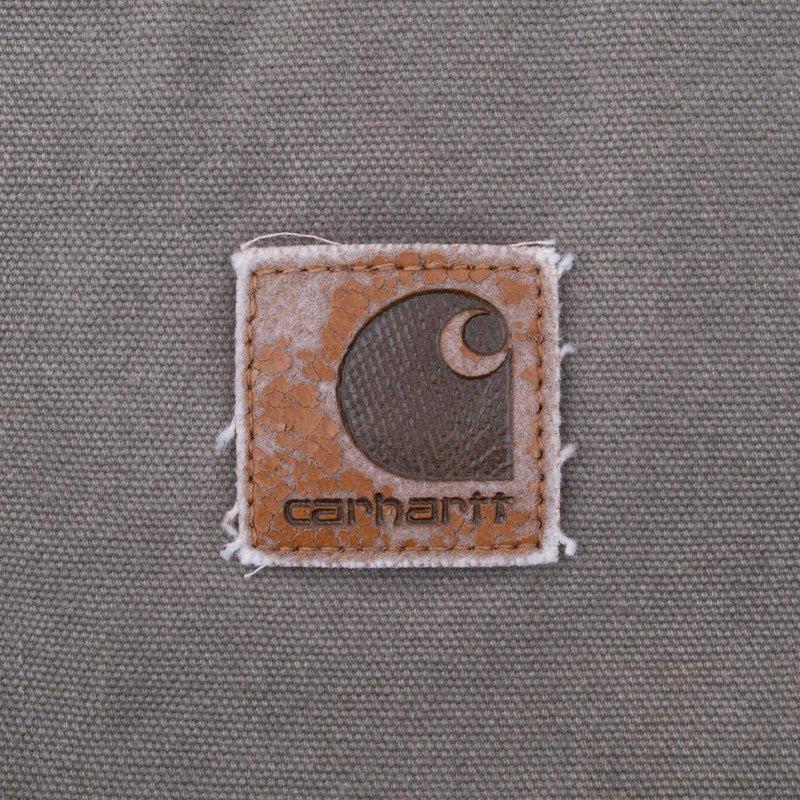 Vintage Carhartt Sherpa Lined Beige Vest Jacket V13DES Size 2XL