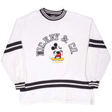 Vintage Disney Mickey Mouse And Co 1990S White Sweatshirt Size XL