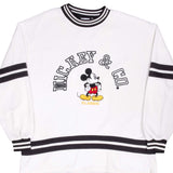 Vintage Disney Mickey Mouse And Co 1990S White Sweatshirt Size XL