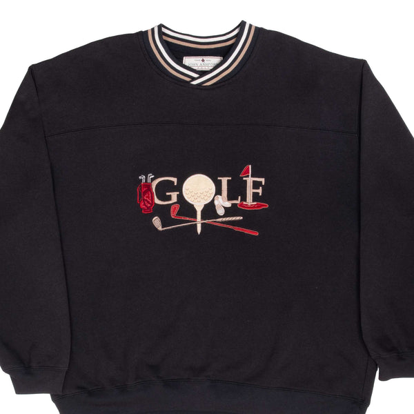 Vintage Golf Embroidered John Ashford Sweatshirt 1990S Size XL