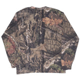 Vintage Hunting Mossy Oak Break Up Camo Long Sleeve Tee Shirt Size Large