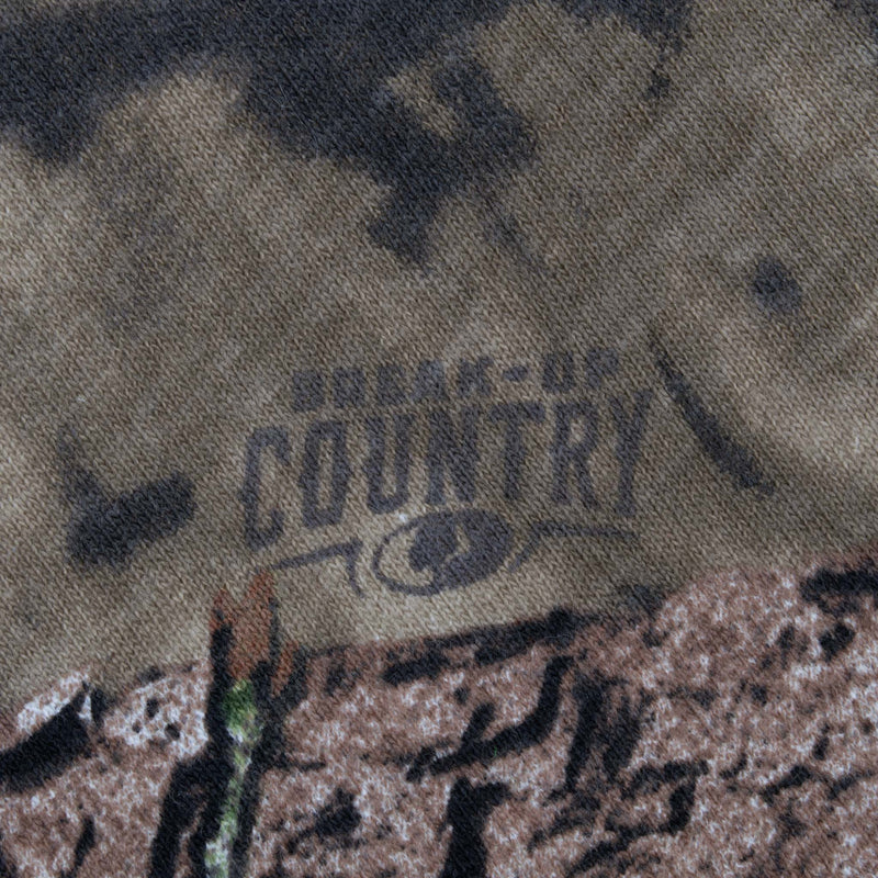 Vintage Hunting Mossy Oak Break Up Country Camo Long Sleeve Tee Shirt Size Large