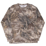 Vintage Hunting Realtree Max 1 Camo Long Sleeve Pocket Tee Shirt Size Medium