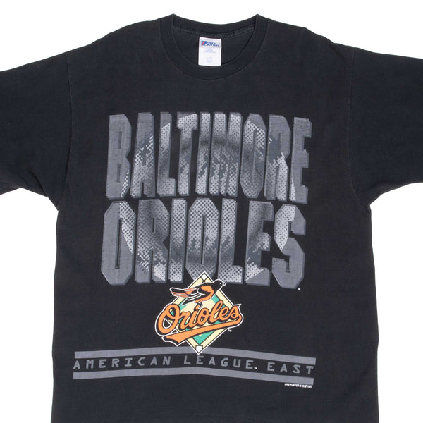 Vintage Mlb Baltimore Orioles 1997 Tee Shirt Size Large Made In Usa With Single Stitch Sleeves