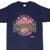 Vintage Mlb Cleveland Indians Champions 1997 Tee Shirt Medium Made In Usa