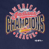 Vintage Mlb Cleveland Indians Champions 1997 Tee Shirt Medium Made In Usa