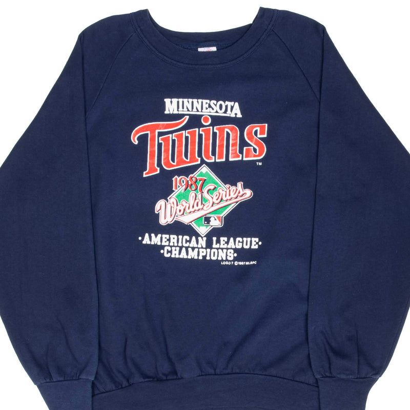 Vintage Mlb Minnesota Twins Sweatshirt 1987 XL Made In Usa