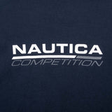 Vintage Nautica Competition Blue Long Sleeve Tee Shirt 2000S Size Large