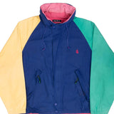 VINTAGE NAUTICA REVERSIBLE WINDBREAKER JACKET 1990S XL