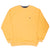 Vintage Nautica Yellow Sweatshirt 1990S Large