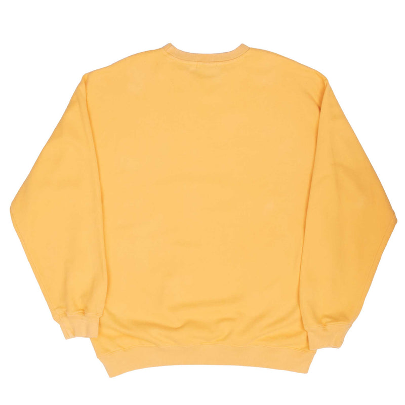 Vintage Nautica Yellow Sweatshirt 1990S Large