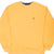 Vintage Nautica Yellow Sweatshirt 1990S Large