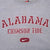 Vintage Ncaa Nike Alabama Crimson Tide Grey Sweatshirt 1990S Size 2XL Made In Usa