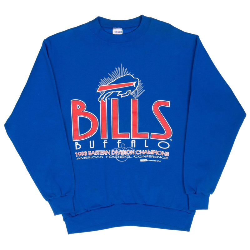 Vintage Nfl Buffalo Bills Afc Champions 1993 Sweatshirt Size Medium Made In Usa