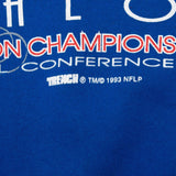 Vintage Nfl Buffalo Bills Afc Champions 1993 Sweatshirt Size Medium Made In Usa