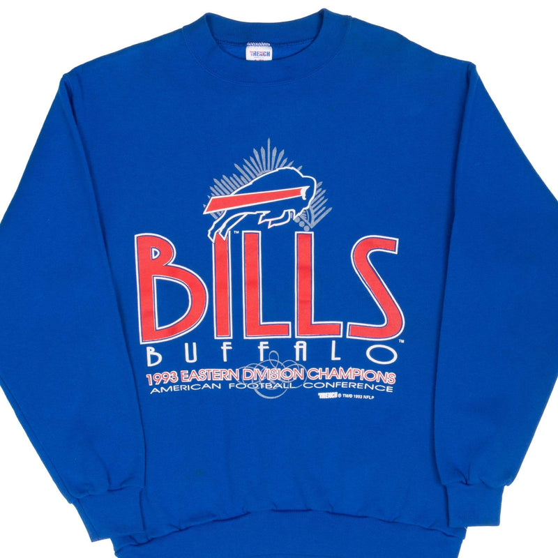 Vintage Nfl Buffalo Bills Afc Champions 1993 Sweatshirt Size Medium Made In Usa