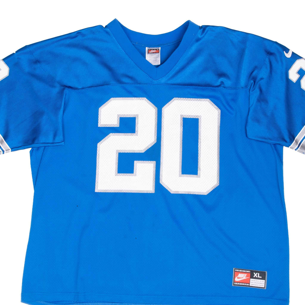 Vintage Nfl Detroit Lion B Sanders #20 Jersey 1990S Size XL