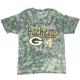 Vintage Nfl Green Bay Packers 2000 Tie Dye Tee Shirt Size Large With Single Stitch Sleeves