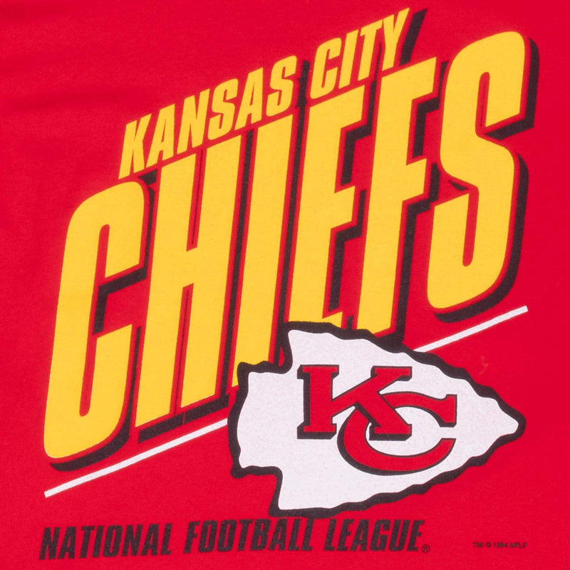 Vintage NFL Kansas City Chiefs 1994 Tee Shirt Size Medium Made In USA With Single Stitch Sleeves