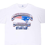 Vintage NFL New England Patriots AFC Champions 1996 Tee Shirt Size XL Made In USA