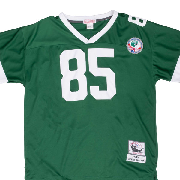 Vintage Nfl New York Jets Welsey Walker Throwback Jersey Size 52