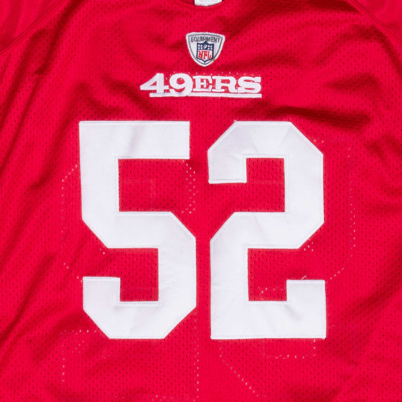 Vintage Nfl San Francisco 49Ers Patrcik Willis Reebok Jersey Size 48