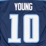 VINTAGE NFL TENNESSEE TITANS VINCE YOUNG REEBOK JERSEY 2000S LARGE