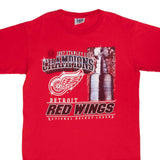 Vintage Nhl Detroit Red Wings Champions 1997 Tee Shirt Size Large