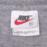 Vintage Nike Athletics 1990S Grey Tee Shirt Size 2XL