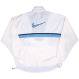 Vintage Nike Big Swoosh White Pullover Windbreaker Jacket 2000S Large