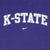 Vintage Nike Ncaa Kansas State Purple Tee Shirt 1990S Large