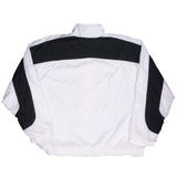 Vintage Nike Swoosh Black And White Windbreaker Jacket 1990S Size Large