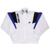 Vintage Nike Tennis White Windbreaker Jacket 1990S Size Large