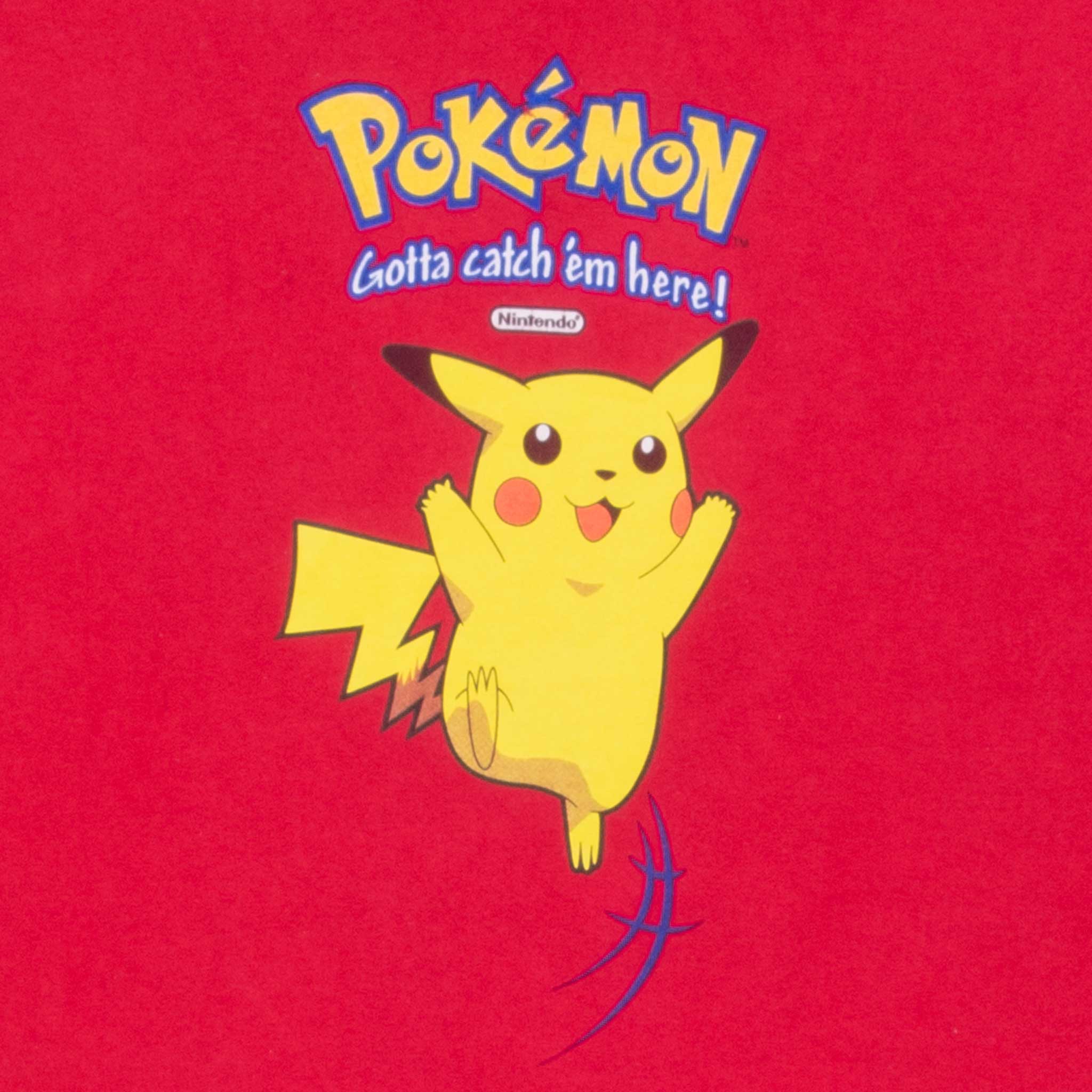 Vintage 90s POKEMON buy Nintendo T Shirt You