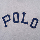 Vintage Polo Ralph Lauren Grey Hoodie Sweatshirt Size Small